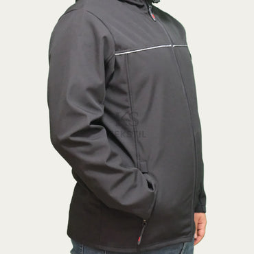 Softshell Kapşonlu Mont Mağazam