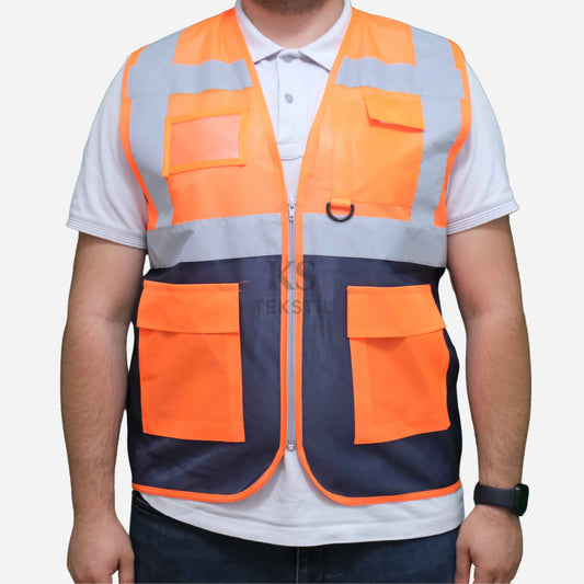 Reflektörlü Mühendis İkaz Yeleği Mağazam