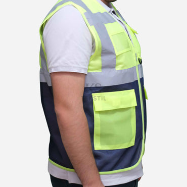 Reflektörlü Mühendis İkaz Yeleği Mağazam