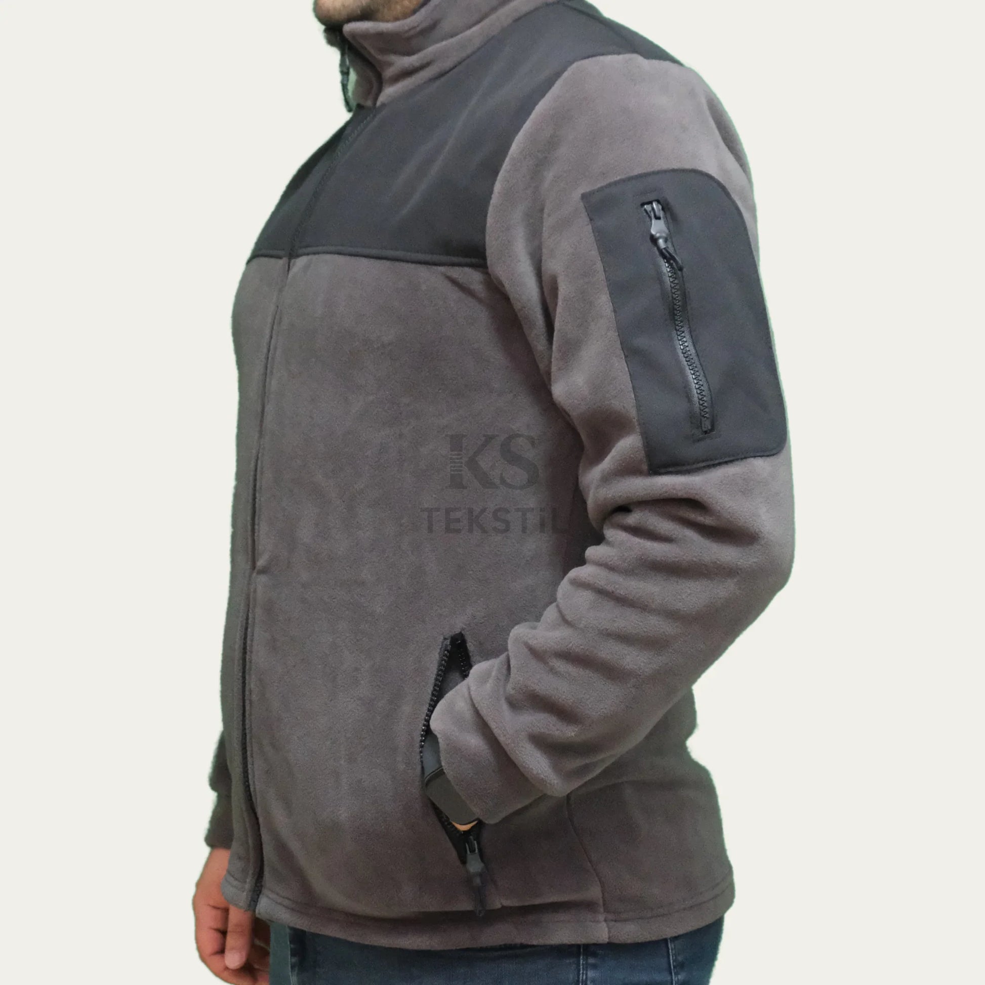 Parçalı Polar Ceket Mağazam