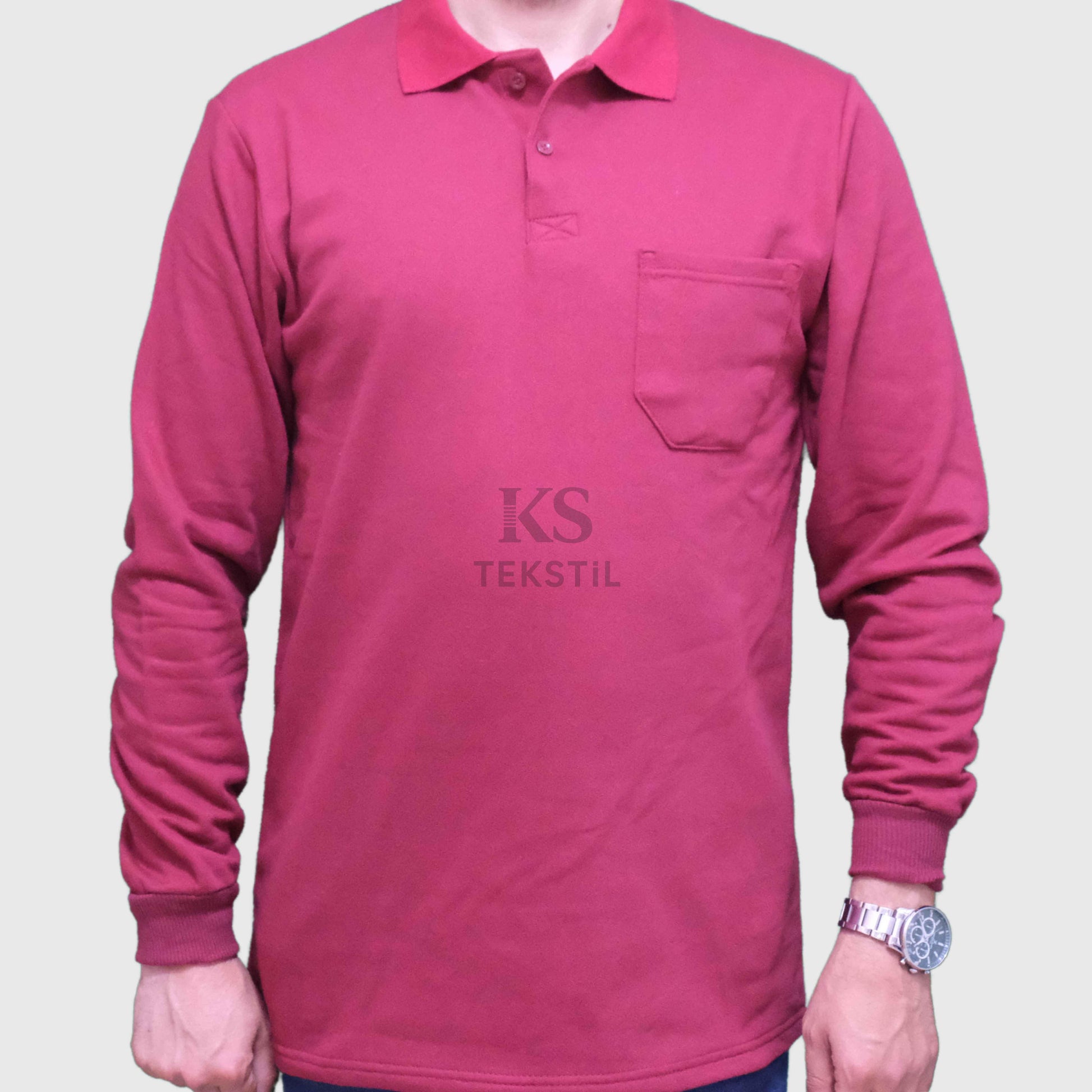 Polo Yaka Sweatshirt Mağazam